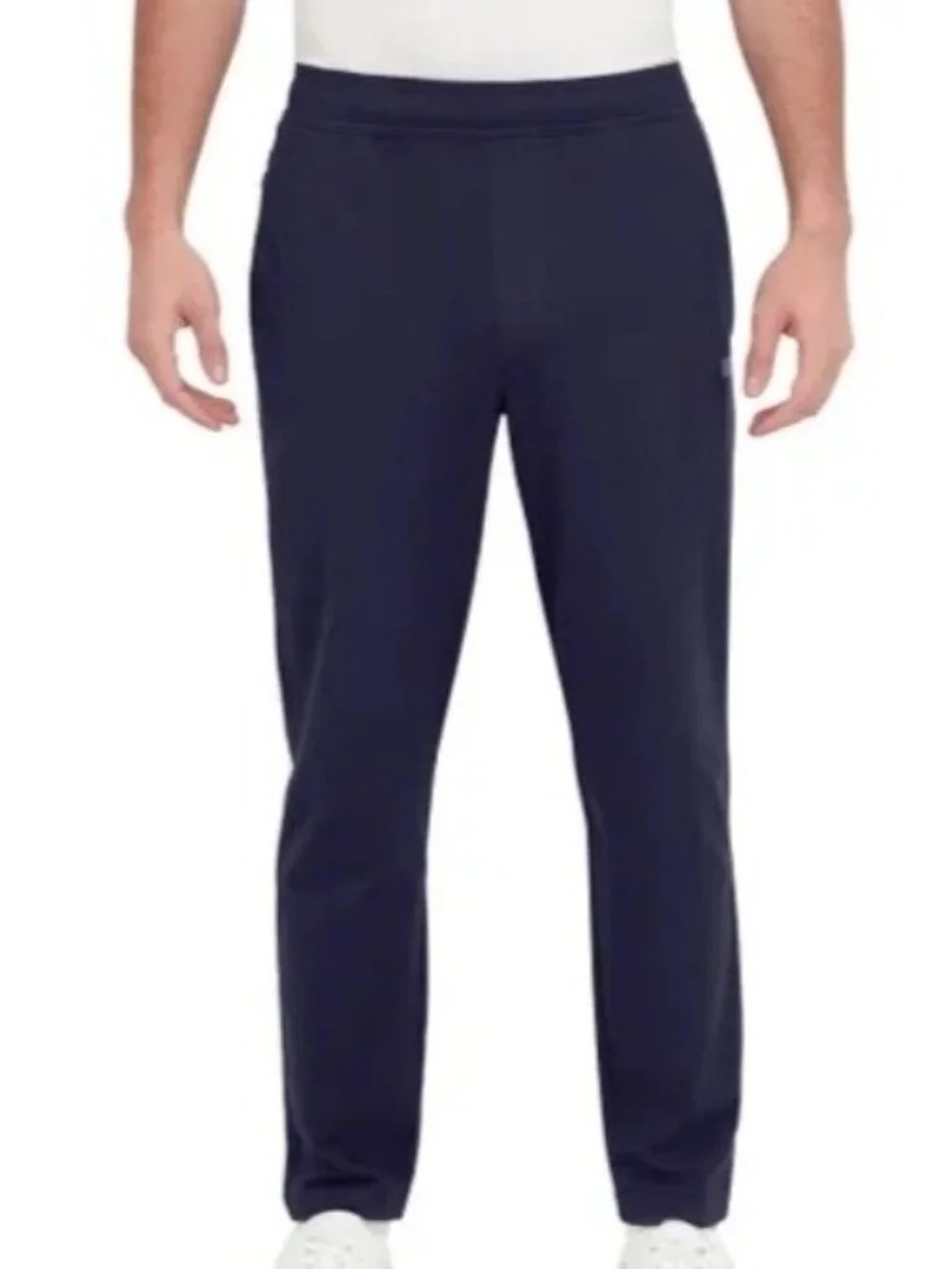 NWT Russell Athletic Men's S Navy Tapered Fit Pants Stretch